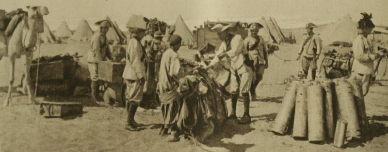 Italian Carabinieri served in Palestine during the First World War